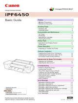 Canon imagePROGRAF iPF6450 Owner's manual