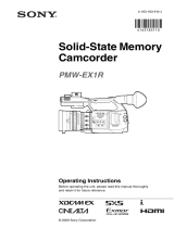 Sony PMW-EX1R User manual