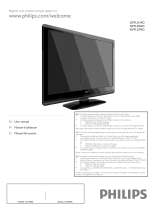 Philips 32PFL3514D/F7 Owner's manual