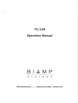 Biamp TC-120 User manual
