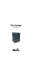 Martin TXS 18 User manual