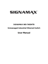SignaMax 2-Port 10/100 Unmanaged Compact Industrial Switch User guide