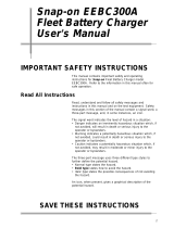 Snap-On EEBC300A User manual