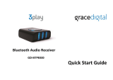 Grace Digital BTPB300 3-Play Quick start guide