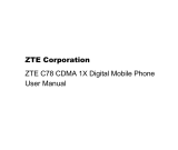 ZTE c78 User manual