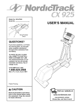 NordicTrack 831283540 User manual