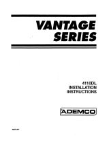 ADEMCO 4110DL Installation Instructions Manual