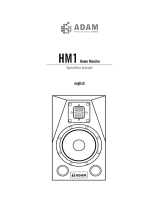 Adam HM1 User manual