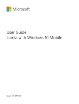 Microsoft Lumia 950 - Windows 10 User manual