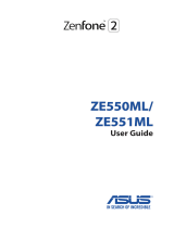 Asus ZenFone 2 Deluxe ZE550ML Owner's manual
