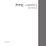 HTC Hero User manual