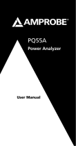 Amprobe PQ55A Power Analyzer User manual