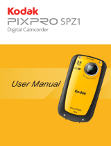 Kodak PixPro SP-Z1 User manual