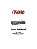 tvONE 1T-FC-326 User manual
