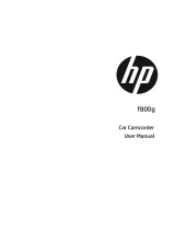 HP F800g Operating instructions