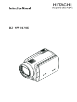 Hitachi DZ-HV1079E User manual