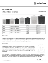 Adastra BC5V-B User manual