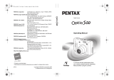 Pentax Optio S-50 User manual