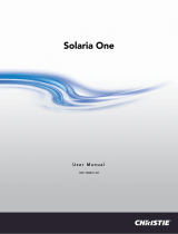 Christie Solaria One User manual