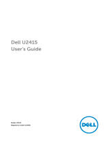 Dell U2415 User manual