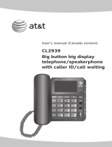 AT&T CL2939 User manual