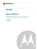 Motorola SVG6X82 User manual