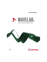 Steinberg Wavelab 6.0 User guide