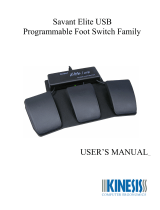 Kinesis Savant Elite User manual