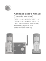 AT&T CL82465 User manual