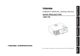 Toshiba TDP-T9U User manual