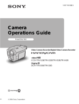 Sony CCD-TRV128 User guide