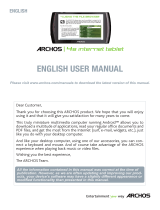 Archos 48 User manual