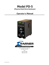 SEM PD-5 Hard Drive Crusher User manual