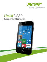 Acer M330 User manual