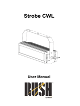 Rush strobe cwl User manual