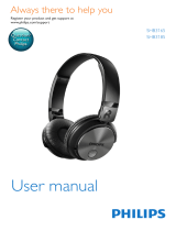 Philips BLUETOOTH ON-EAR HEADPHONE User manual