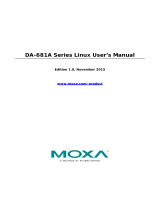 Moxa DA-681A Series User manual