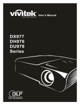 Vivitek Vivitek DH976-WT User manual