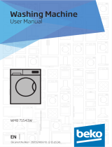 Beko WMB71543 Owner's manual
