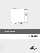 Bosch WH27 User manual