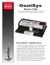 Beckett GeniSys™ 7586 24V Gas Burner Control User manual