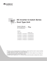 GREE GFH Ducted User manual