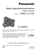 Panasonic DMCLX100EB User manual