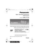 Panasonic DMC-FT30 Owner's manual