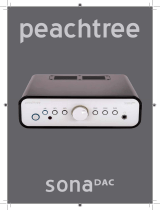 Peachtree Audio sonaDAC User manual
