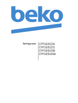 Beko CFP1691D Owner's manual