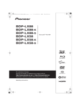 Pioneer BDP-LX58 User manual