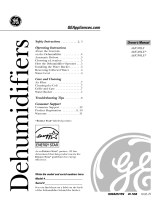 GE AHG50LE Owner's manual