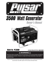 Pulsar PG4500 Owner's manual