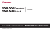 Pioneer VSX-S510 User manual